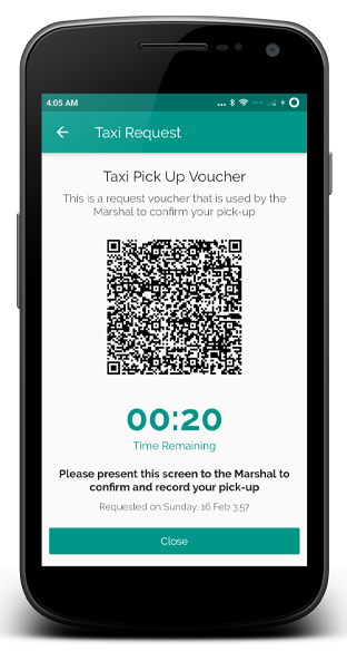 AftaRobot application features including vehicle app, commuter app, marshal app, and owner app